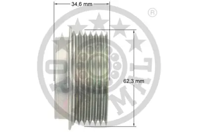 OPTIMAL F5-1145 Alternatör Serbest Hareketi Yarıs P9 2741533060
