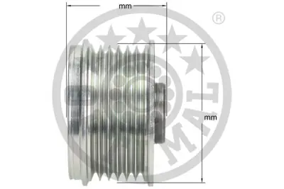 OPTIMAL F5-1179 Alternatör Serbest Hareketi C-Max Iıdxa/Cb7-Dxa/Ceu -C-Max Iı Van-Fıesta Vı-Fıesta Vı Van-Focus Iıı- 31288893
