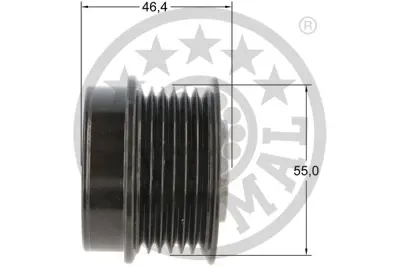 OPTIMAL F5-5005 Alternatör Serbest Hareketi Voyager Mk Iıırg-Rs ; Aurıs E15 -Aurıs E18 -Corolla Estate E14 -Rav 4 274150T010