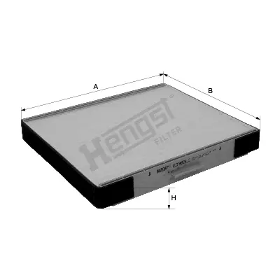 HENGST FILTER E3985LI Kabin Filtresi 9999Z07015