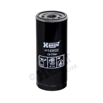 HENGST FILTER H14W22 Yağ Filtresi 