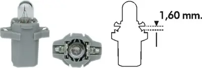 MAGNETI MARELLI 009600530000 Ampul -  Pb3 1,2w 24v 