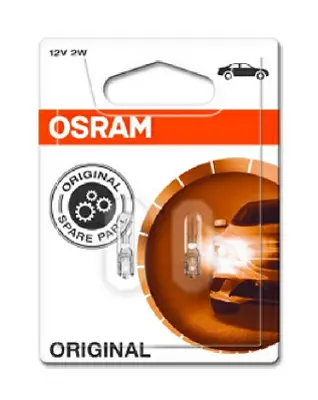 OSRAM 2722-02B  2722-02b 2w 12v W2x4.6d Blı2 Ososram 