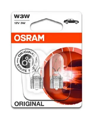 OSRAM 2821-02B 12v 3w Büyük Dipsiz Ampül 