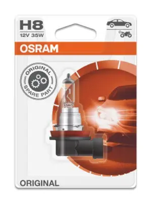 OSRAM 64212-01B Blister Ambalaj - Ampul 12v H8 35w Tek Telli Far Ve Sis 