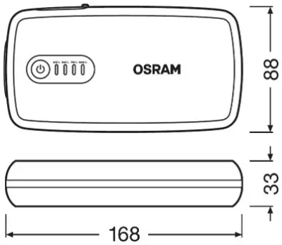 OSRAM OBSL300 Aku Start Cıhazı Batterystart300 