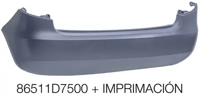 PHIRA FA-07300 Arka Tampon Astarlı Fabıa 07>10 5J6807421H