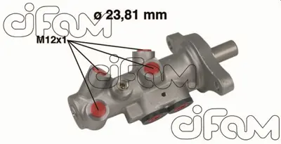 CIFAM 202-295 X Ana Merkez A3 1.8-1.8t-1.9 Tdı 96-03 Tt 1.8t 99-06 23.81mm 1J1614019A