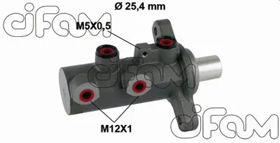 CIFAM 202-872 X Ana Merkez Iveco Daıly V 11-14 25.4mm 42568306