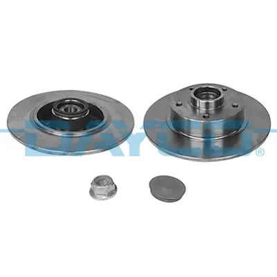DAYCO KWD014D Arka Fren Dısk Aynası ( Rulmanlı ) Megane Iıı 1.2 Tce / 1.4 Tce / 1.5 Dcı / 1.6 Dcı / 1.6 / 1.9 Dcı  432001539RD