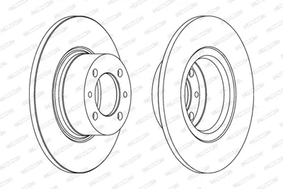 FERODO DDF035 Fren Aynası 3103002