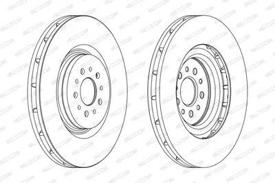 FERODO DDF1183C-1 Fren Aynası 51768587