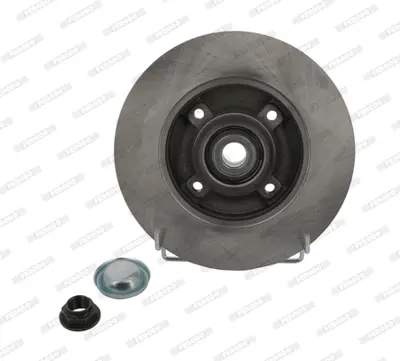 FERODO DDF1561-1 Arka Fren Dısk Aynası C4 P307 (Rulmanlı) 1,4ı 1,6hdı 1,6ı 2,0hdı 2,0ı E169506 E169510