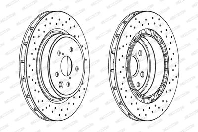 FERODO DDF1863C-1 Fren Aynası 