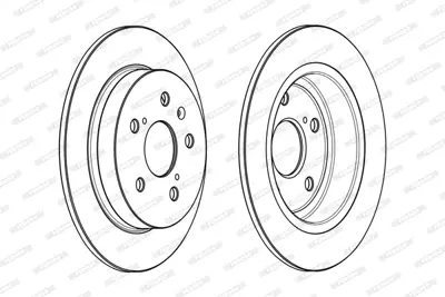 FERODO DDF2067C Fren Aynası 5561180J11 71768089