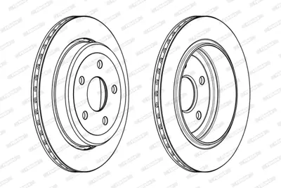 FERODO DDF2095C Fren Aynası 68035022AE