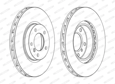 FERODO DDF804C Fren Dıskı On Bmw E36 M3 92>00 34112227738