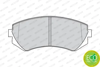 FERODO FDB1166 Fren Balatası DA06M40F25