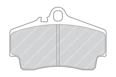 FERODO FDB1308 Arka Fren Balatası Boxster 987 2.7 / 2.9 05 Boxster 981 S 3.2 13 Cayman 987 2.7 06 Cayman 981 S 3.2 99635298000