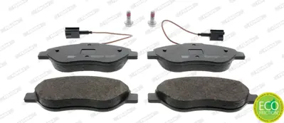 FERODO FDB1468 On Balata Egea Ym Bravo 1.4 1.6d 1.9d 2.0d 08> Delta 1.4 10> 1.6d 08>11> Buyuk Tıp 77365808 9949279