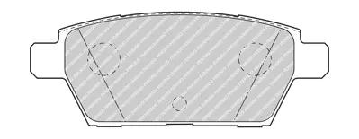 FERODO FDB4997 Fren Balatası GPYB2648Z