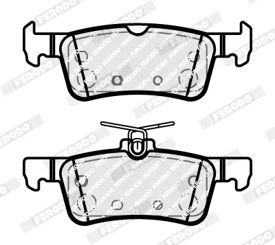FERODO FDB5185 Arka Fren Balatası P308 Iı 13> 1611331480