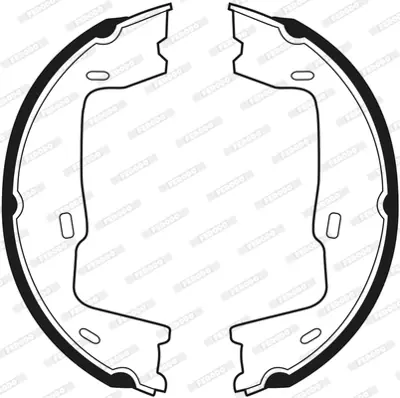 FERODO FSB227 El Fren Balatası Vectra A Vectra B Astra F Omega B 4905493 90541931