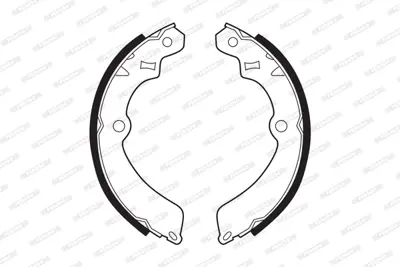 FERODO FSB316 Fren Balatası 96063777