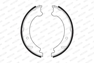 FERODO FSB522 Fren Balatası Pabuc 850, S70, V70 I 35168814