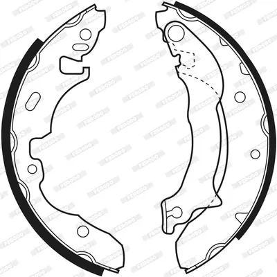 FERODO FSB537 Fren Balatası Pabuc Mondeo I,Iı 93BB2200CB