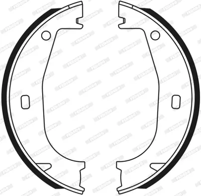 FERODO FSB546 El Fren Balatası 34416761289