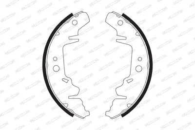 FERODO FSB568 Fren Balatası 4883833AA OK56A2638Z