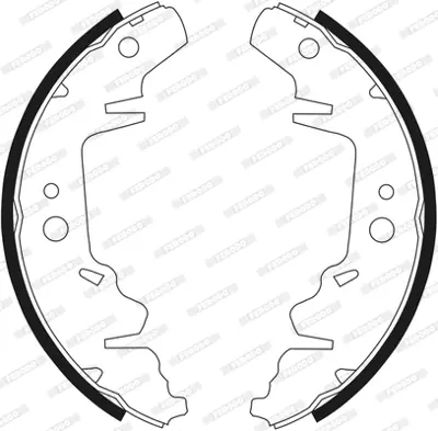 FERODO FSB568 Fren Balatası 4883833AA OK56A2638Z