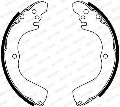 FERODO FSB638 Fren Balatası MR586653