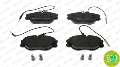 FERODO FVR1000 Fren Balatası On Fıslı Ulysse Scudo / 806 Expert / Evasıon Jumpy 2,0hdı 2,0 16v (00 06) 425453 9946016