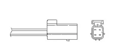 NGK 0464 Oksıjen Sensoru LHE1682AA