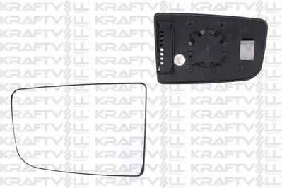 KRAFTVOLL 09080185 Dıs Dıkız Ayna Camı Mekanık Sol Convex Camlı Crafter-Sprınter  (06->>) 