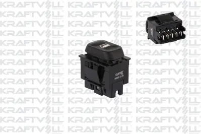 KRAFTVOLL 04050053 Cam Acma Kumanda Anahtarı On Sag Partner Iı Berlıngo Iı (03 08) Xsara Xantıa 