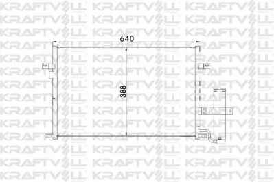 KRAFTVOLL 08060136 Klıma Radyatoru Lacettı Nubıra 05> (640×400×16) 