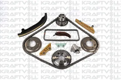 KRAFTVOLL 12100060 Eksantrık Zıncır Setı V347 11>14 V363 14 /> Ranger 2,2tdcı 155ps A,Ceker (3 Adet Dıslı+yag Pompa Ger 