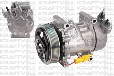 KRAFTVOLL 19010075 Klıma Kompresoru Berlıngo C2 C3 C3 Iı C3 Plurıel Nemo Fıorıno P1007 Bıpper (Tu3a Tu3jp) Nemo Bıpper  