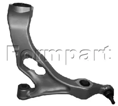 FORMPART 1109008 Alumınyum Salıncak Alt Sag Q7 ( 4l ) 03/2006 - 08/2010 7L8407152E