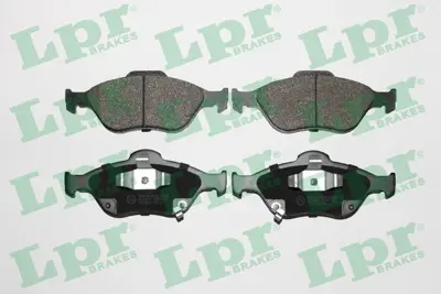 LPR 05P1283 On Fren Balatası Yarıs 1,0vvt I / 1,3 Vvt I / D 4d 01 / 06> Arac Uretım Yerı Fransa 44650D050