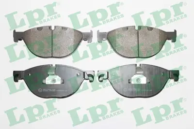 LPR 05P1582 Fren Balatası On Bmw F10 F01 F07 F12 F13 F06 34116851269