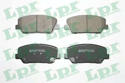 LPR 05P1960 Fren Balatası 58101A2A25 58101A7A20
