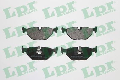 LPR 05P675 Arka Fren Balatası Bmw E46 E85 34216778168 GBP90341AF SFP90005