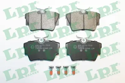 LPR 05P946 Arka Fren Balatası Trafıc Iı Dcı 100 2,0 Dcı 80 (03 / 01 ) Vıvaro 1,9dtı,1,9dı,2,0 16v (08 / 01 ) 4406000QAF 6000620052 7701054772 95599224