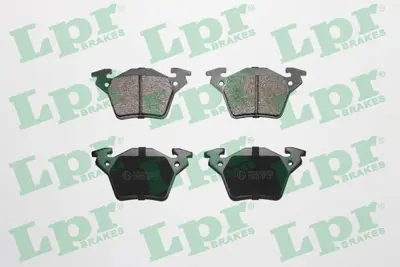 LPR 05P948 Fren Balatası Arka V-Class 638/2 96>03 Vıto 638 96>03 A0034200220