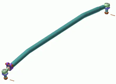 LEMFORDER 38255 01 Rot Kolu Uzun Mercedes Setra-Evobus A0013380415