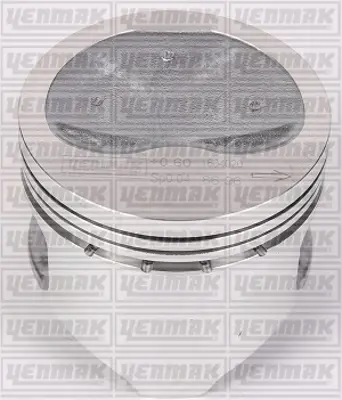 YENMAK 31-03395-000 Motor Piston Segman Tmpr-Slx 1600 86.40 Çap Std 7719622